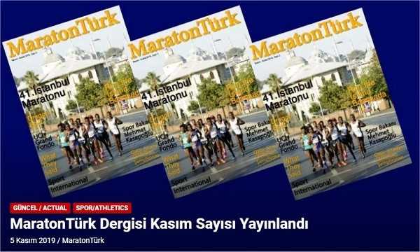 Maraton Türk dergisinin ikinci sayısı yayında
