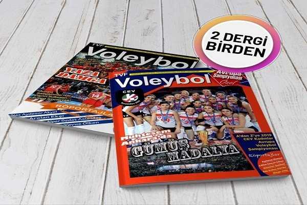 Voleybol Dergisi Avrupa Şampiyonası Özel Eki ile