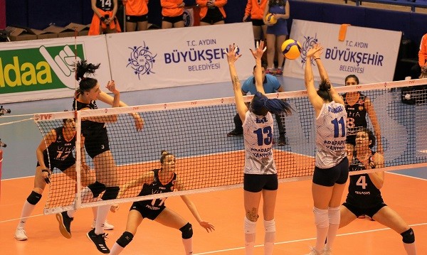 Eczacıbaşı VitrA Aydın'dan 3 puanla döndü