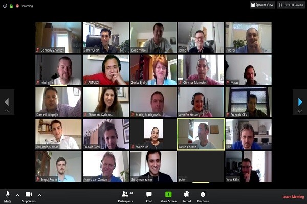 CEV’in ilk online semineri gerçekleşti