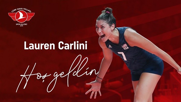 THY Lauren Carlini Transferini Açıkladı
