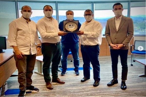 TFL Altekma’dan Arkas Spor’a teşekkür ziyareti