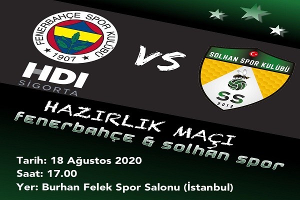 Solhan Spor ilk hazırlık maçını F.Bahçe HDI Sigorta ile yapacak