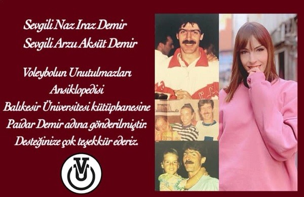 Paidar Demir adı Balıkesiresir Üniversitesi'nde de yaşayacak