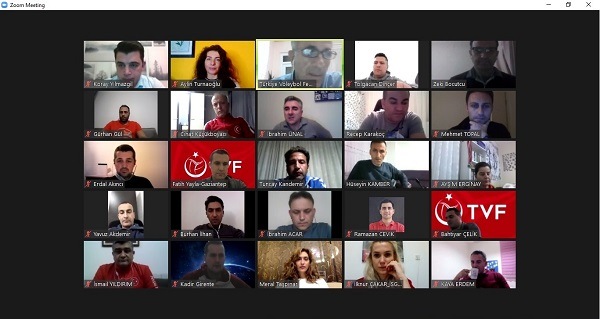 Aziz Yener, Üst Klasman Hakemlerle ile Online Toplantıda Bir Araya Geldi