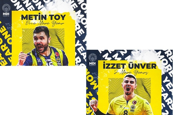 F. Bahçe Metin Toy ve İzzet Ünver ile devam ediyor
