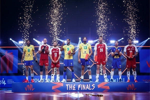 Erkekler VNL'de Rüya Takım'da 2 MVP