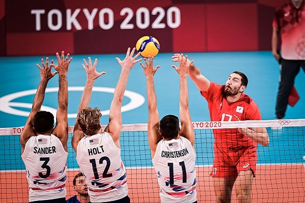 Erkekler Voleybol maçlarında ikinci gün tamamlandı