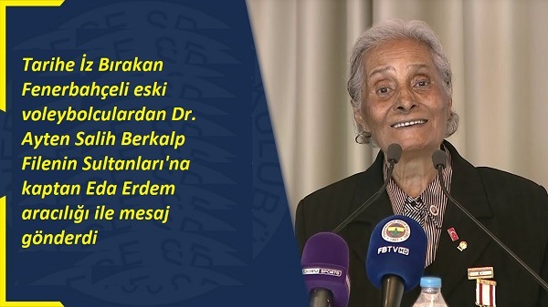 Fenerbahçe Voleybol Takımının ilk kaptanından Sultanlara mesaj