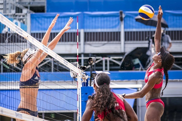 Tokyo'da Plajda Çeyrek Finalistler Belli Oldu