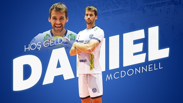 Daniel McDonnel yeni formasını giydi