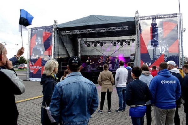 Estonya, EuroVolley'i "Taraftar Köyü"nde izlettirdi
