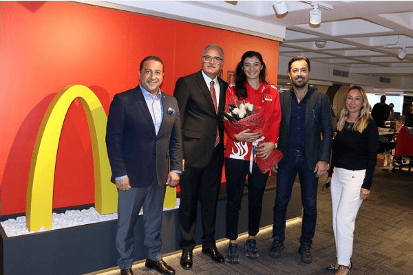 Akif Başkan'dan sponsora teşekkür ziyareti