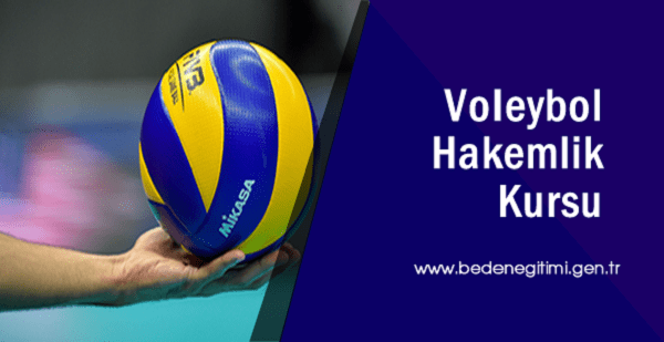 Çankırı'da Voleybol Aday Hakem Kursu