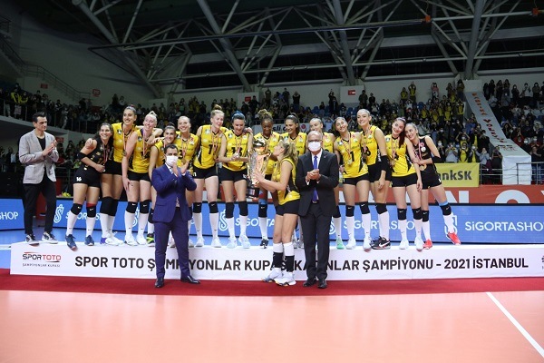 2021 Spor Toto Şampiyonlar Kupası’nda Kupa ve Madalyalar Sahiplerini Buldu