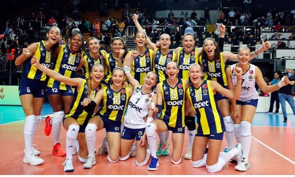 Dünya üçüncüsü Fenerbahçe Opet, Beziers Volley karşısında