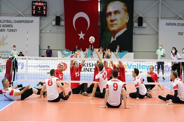 Paravolley Avrupa Şampiyonası'nda 2. Gün Tamamlandı