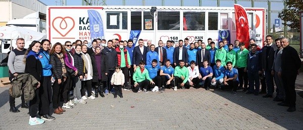 Bursa BŞ Belediyespor'dan Kan Bağışı Haftasına Destek