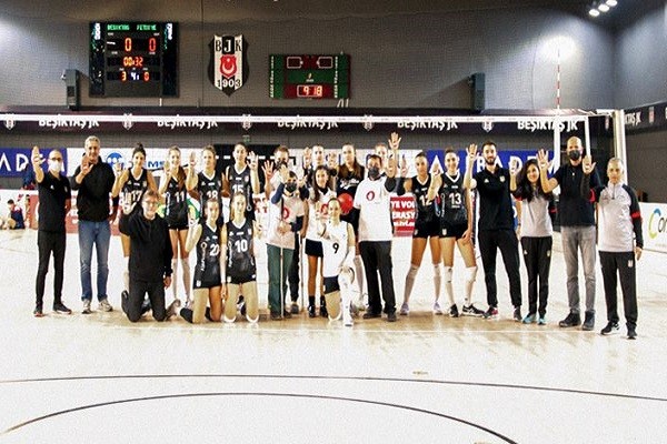 Beşiktaş Kadın Voleybol Takımından Maç Öncesi Etkinlik