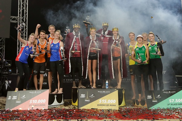 Plaj'ın Kral ve Kraliçeleri Doha'da belli oldu