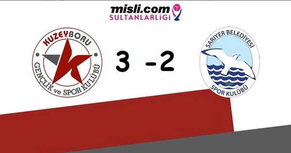 Sarıyer Belediyespor başladı, Kuzeyboru bitirdi