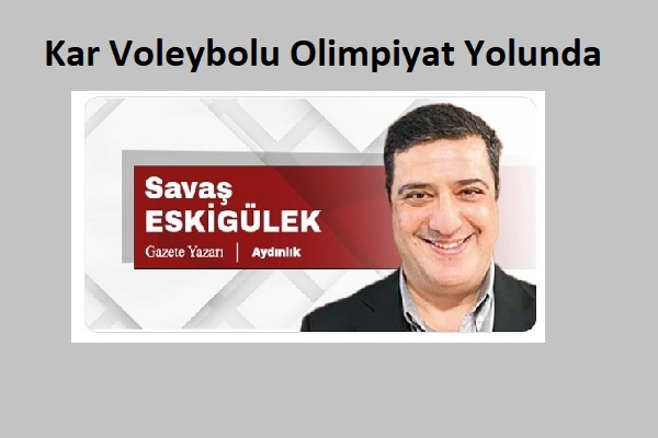 Karda Oynanan Voleybol Olimpiyat Yolunda
