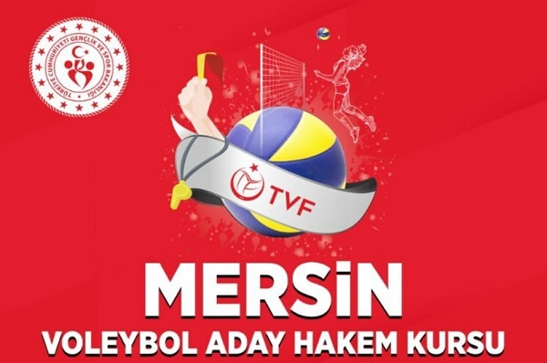 Mersin'de Voleybol Aday Hakem Kursu Açılıyor