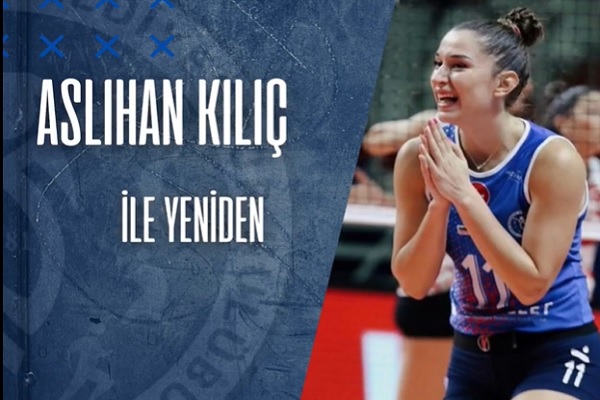 Aydın Büyükşehir Belediyespor pasör Aslıhan ile sözleşme yeniledi