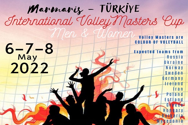 Uluslararası Veteran Voleybol Şampiyonası Marmaris'te başlıyor
