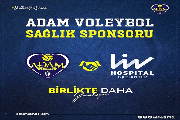 Adam Voleybol ile Liv Hospital yeniden anlaştı