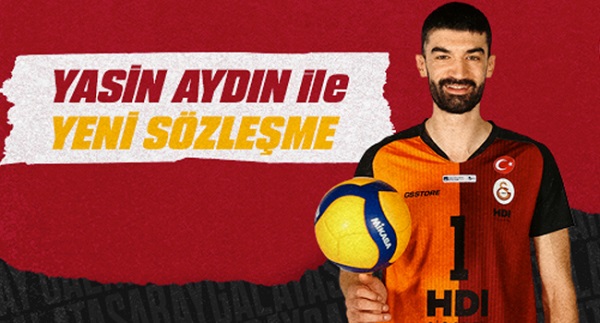 Yasin Aydın'ın sözleşmesi uzatıldı