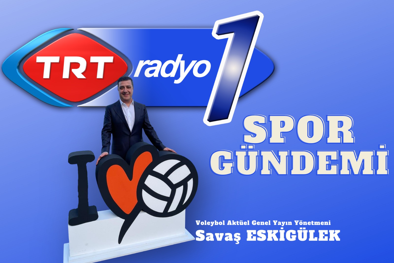 TRT Radyo 1’de Voleybol Günü