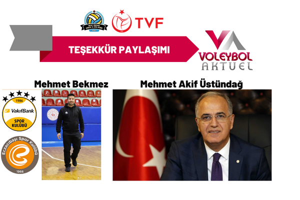 Rasus Kimya Hatay Voleybol Takımı Teşekkür Paylaşımı Yaptı