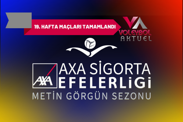 Efeler Ligi 19. Haftasında 5 Maç Oynandı