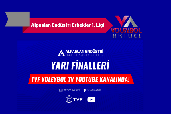 Alpaslan Endüstri Erkekler 1. Ligi Yayın Bilgisi