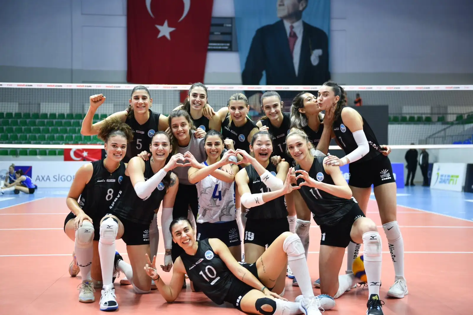 Sarıyer kendi evinde nilüfer karşısında galip