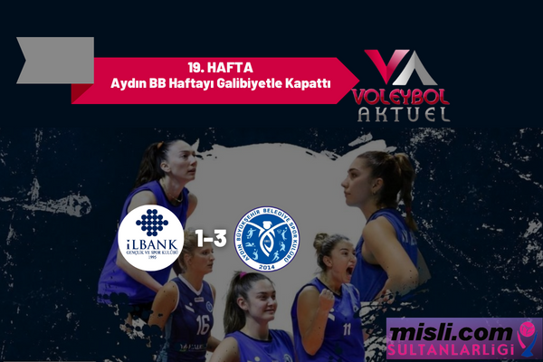 Aydın BB Haftayı Galibiyetle Kapattı