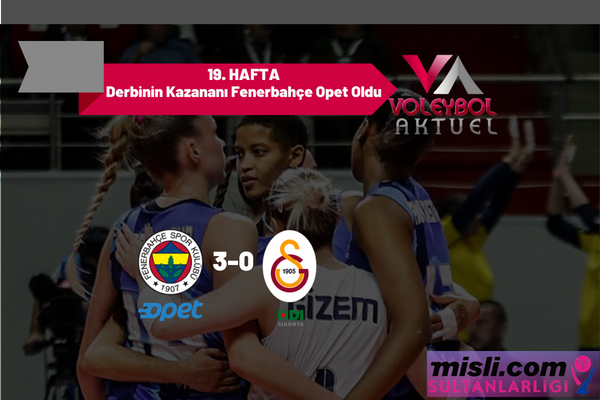 Derbide Kazanan Fenerbahçe Opet