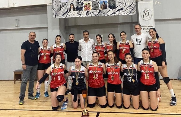 KKTC'de 21. Kadınlar Süper Kupa Şampiyonu Doğu Akdeniz Üniversitesi