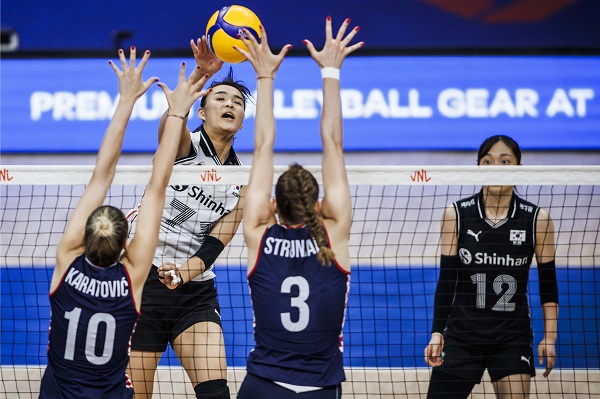 Kadınlar VNL'de 2. Etap'ta 5. gün tamamlandı
