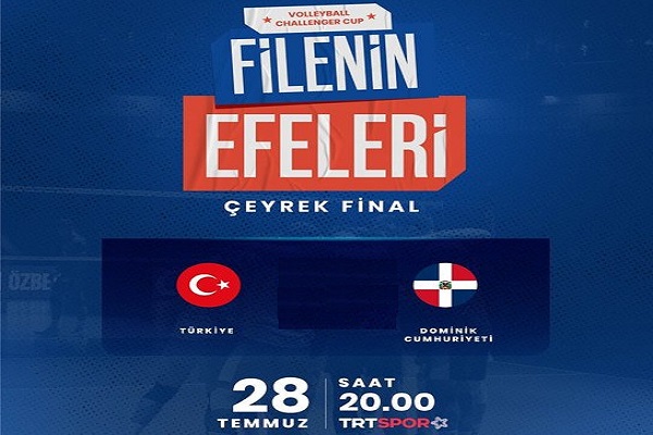 Efeler, VNL aşkına Dominik Cumhuriyeti karşısında