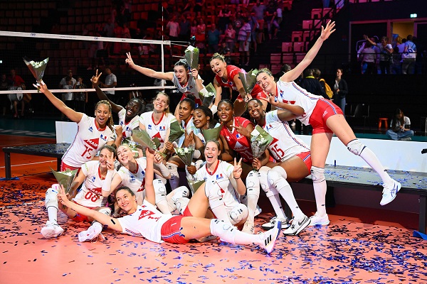 Kadınlar VNL biletini Fransa kaptı Kadınlar VNL biletini Fransa kaptı
