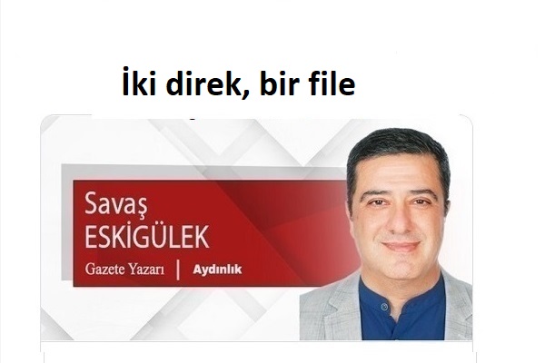 İki direk, bir file