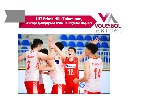 U17 Erkek Milli Takımımız, Avrupa Şampiyonası’na Galibiyetle Başladı