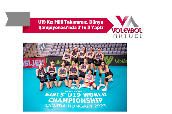 U19 Kız Milli Takımımız, Dünya Şampiyonası’nda 3’te 3 Yaptı