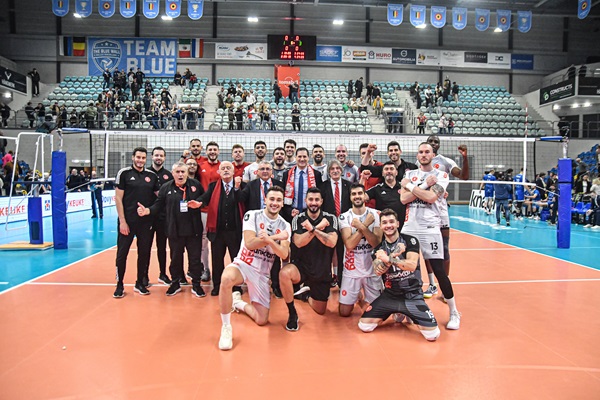 Ziraat Bankkart, Belçika deplasmanında 3-1 galip