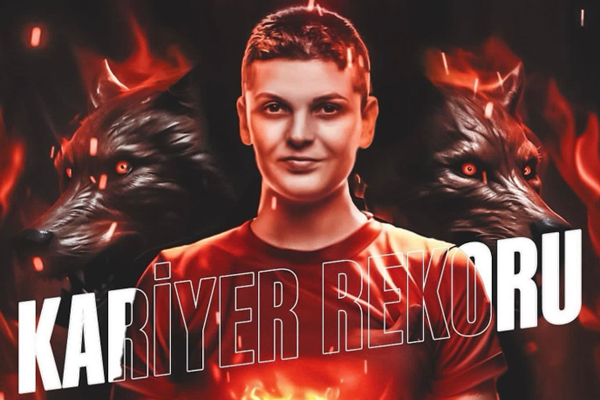 Ebrar Karakurt Rusya'da 819 sayı ile rekorunu geliştirdi. Bir maç daha var!