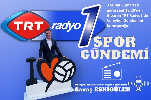 TRT Radyo1’de Spor Gündemi Günü