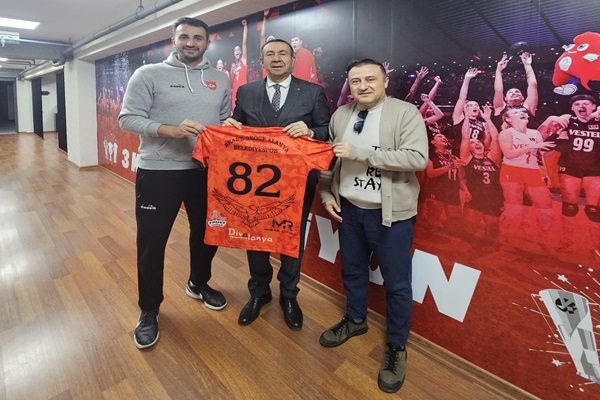 Alanya Belediyespor'dan Ahmet Göksu'ya Ziyaret