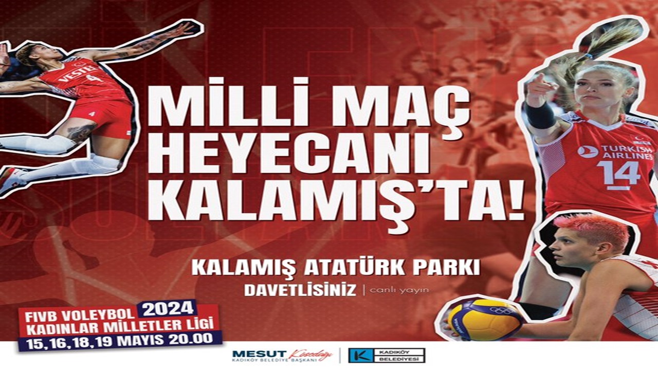Voleybol Ateşi Yine Kadıköy'ü Saracak